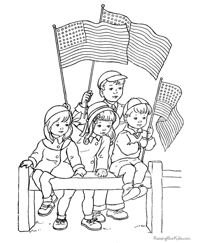Memorial Day Coloring Pages title=